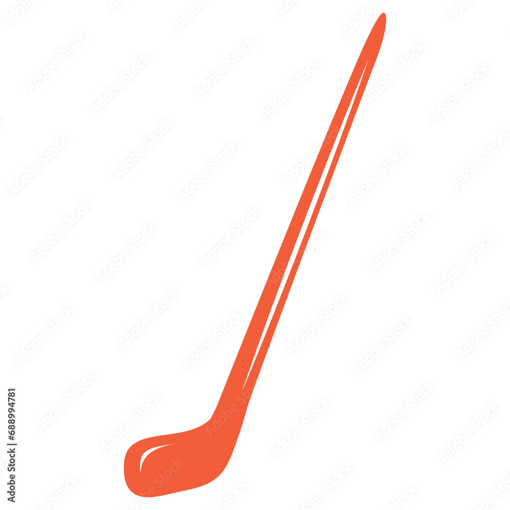 Golf stick vector element illustration Golf stick vector element illustration
