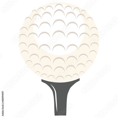 golf ball vector element illustration