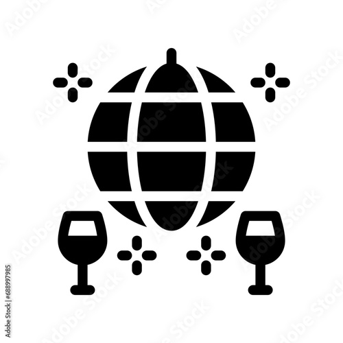 party glyph icon