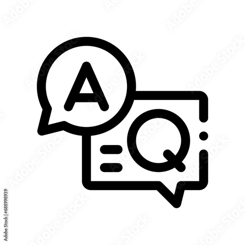 qa line icon