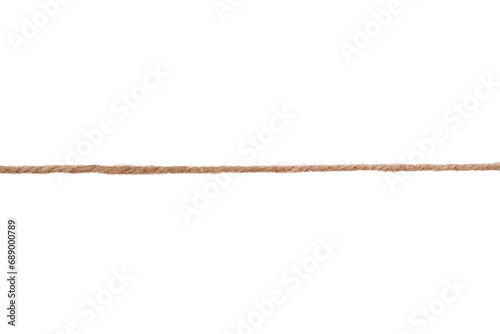 Twine isolated on a transparent background.