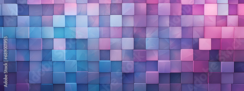 blue, pink and purple textures wallpaper, in the style of modular sculpture, flat color blocks, photorealistic pastiche, lightbox, glossy finish, vibrant murals, abstraction-création