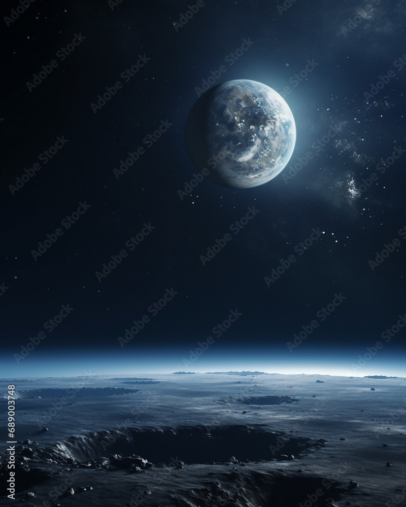 full moon over the sea full moon over the sea
