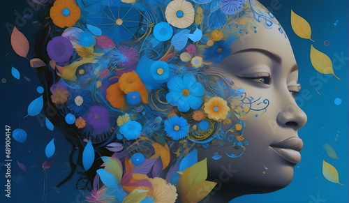 Community Resilience: Crafted scenes of understanding. Visualize the strength of collective empathy, supporting mental well-being through art and unity.