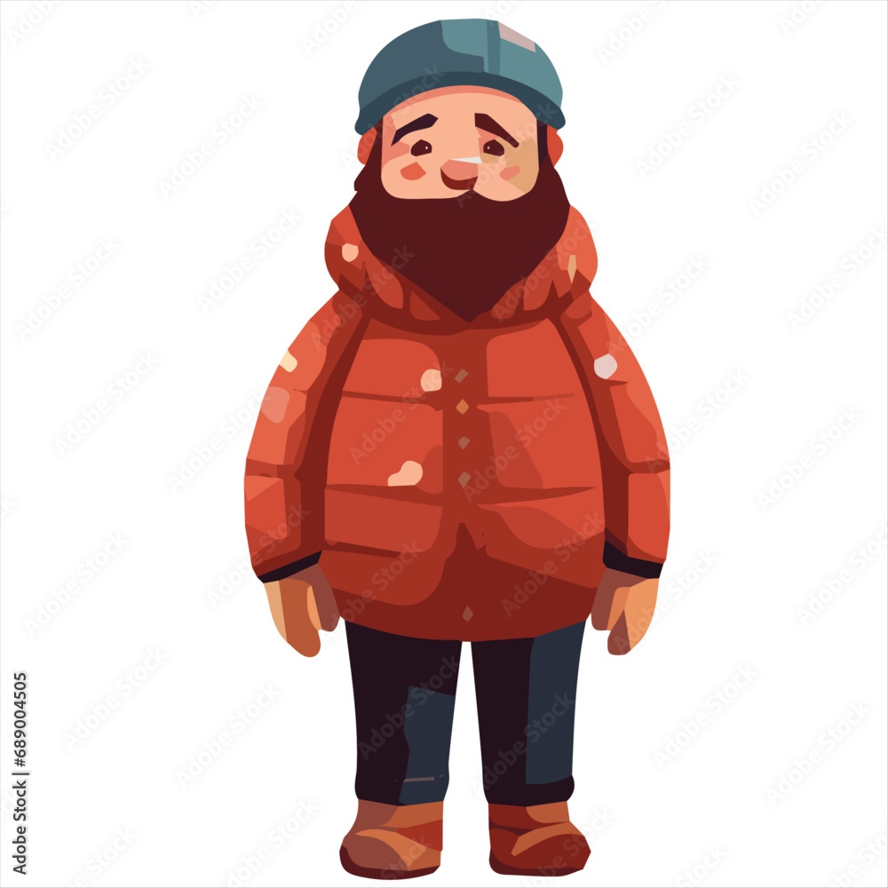 cute christmas winter character cute christmas winter character
