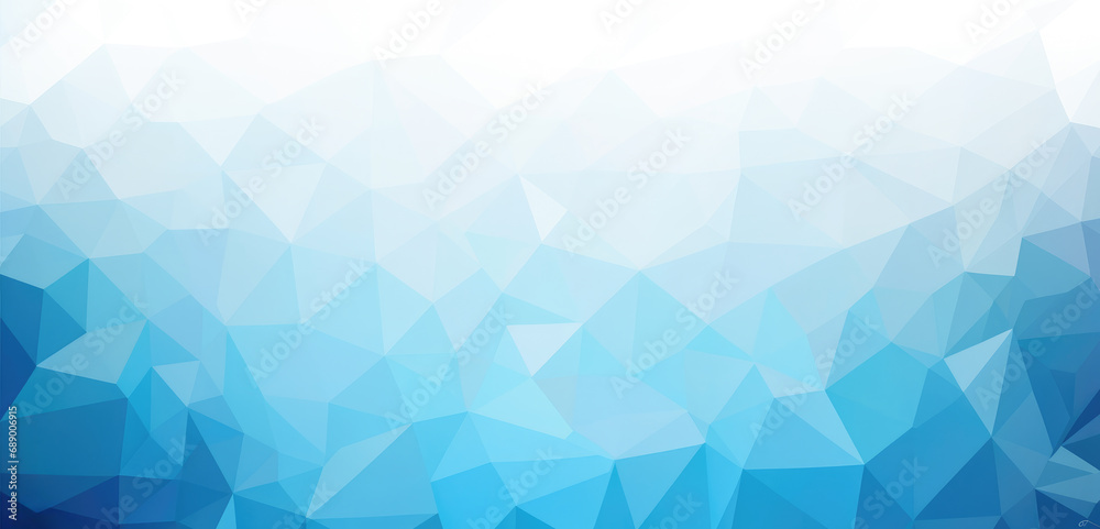 Blue White Light Polygonal Mosaic. Blue White geometric rumpled triangular low poly origami style gradient illustration graphic background. Blue White Light Polygonal Mosaic. Blue White geometric rumpled triangular low poly origami style gradient illustration graphic background.