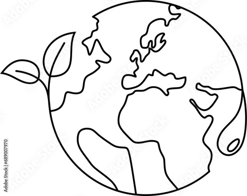 World Environment Day , earth planet concept icon, Vector illustration design