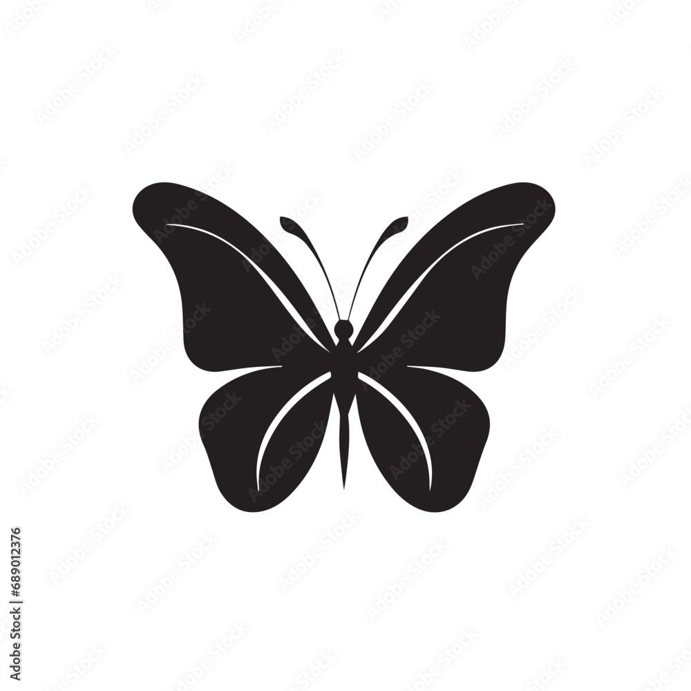 Butterfly in cartoon, doodle style. Isolated 2d vector illustration in logo, icon, sketch style, Eps 10. AI Generative Butterfly in cartoon, doodle style. Isolated 2d vector illustration in logo, icon, sketch style, Eps 10. AI Generative