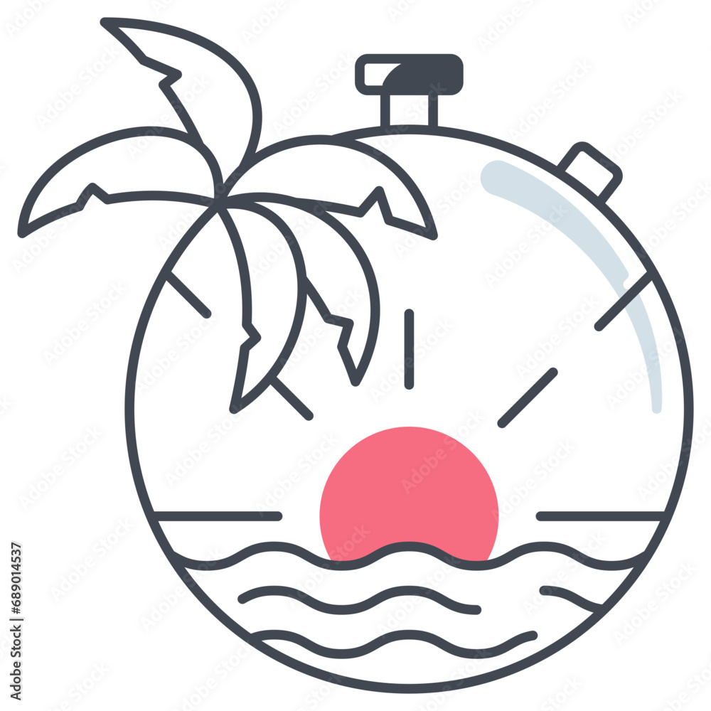 Holiday Time Icon Holiday Time Icon