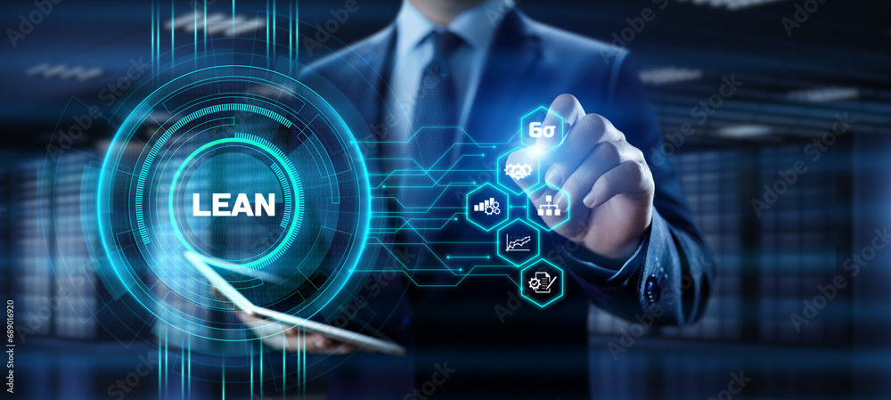 Lean manufacturing DMAIC Six sigma technology concept. Lean manufacturing DMAIC Six sigma technology concept.
