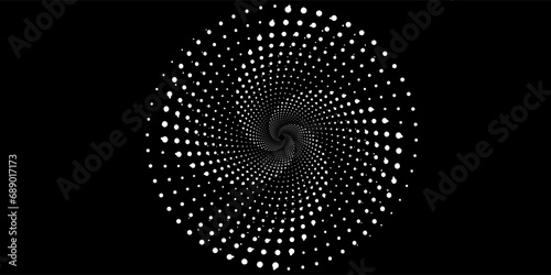 Halftone circular dotted frame set. Circle dots isolated on white background. Logo design element for medical, care, cosmetics. Round the border using halftone circle dots modern circle arts