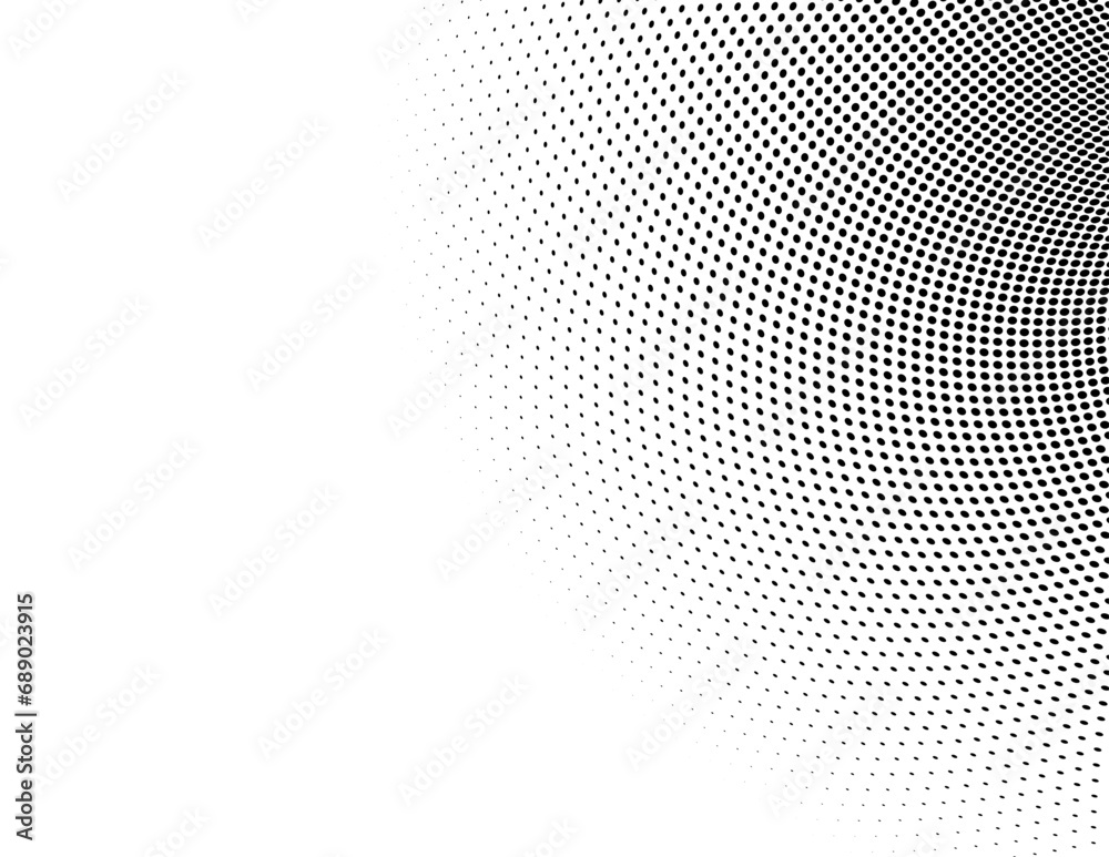 abstract halftone dots