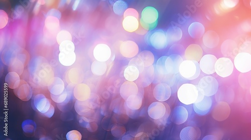 blurred lights bokeh background