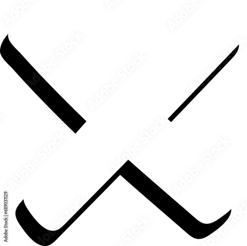 cute alphabet symbol sign multiply