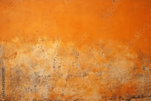 Orange aged wall abstract pattern background, texture wallpaper. old paint on a wall, template design