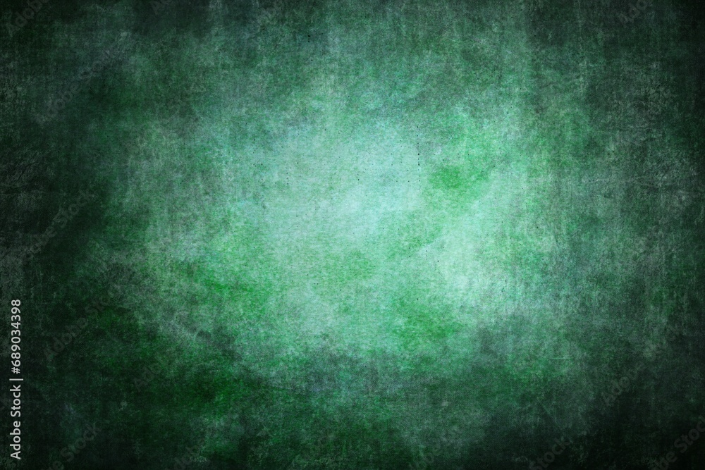Abstract green grunge illustration background.	