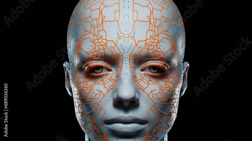 Portrait of android
