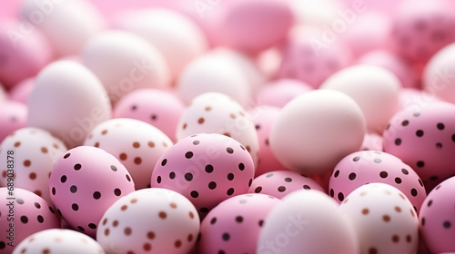 Wallpaper Mural white and pink balls Torontodigital.ca