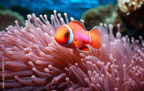 Obraz na płótnie fish in anemone
