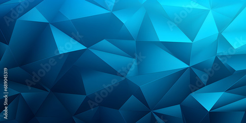 Blue Geometry Background