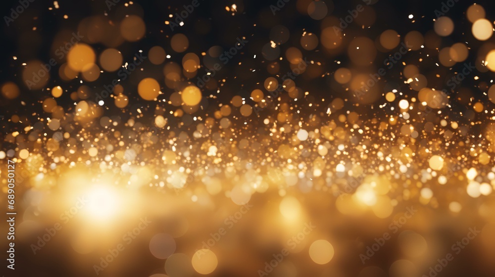 The light of gold dust