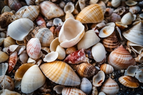 background seashells