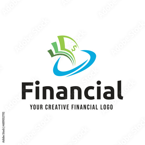 Money Logo designs template vector, Finance logo designs vector, Logo symbol icon