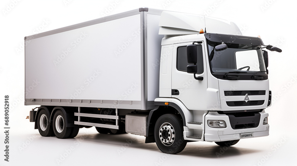 lightweight truck on a white background lightweight truck on a white background