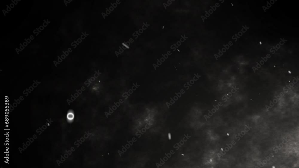 3D animation motion graphics fiery sparks firework hot embers glowing flying ember burning particles on black background seamless loop visual effect 4K white