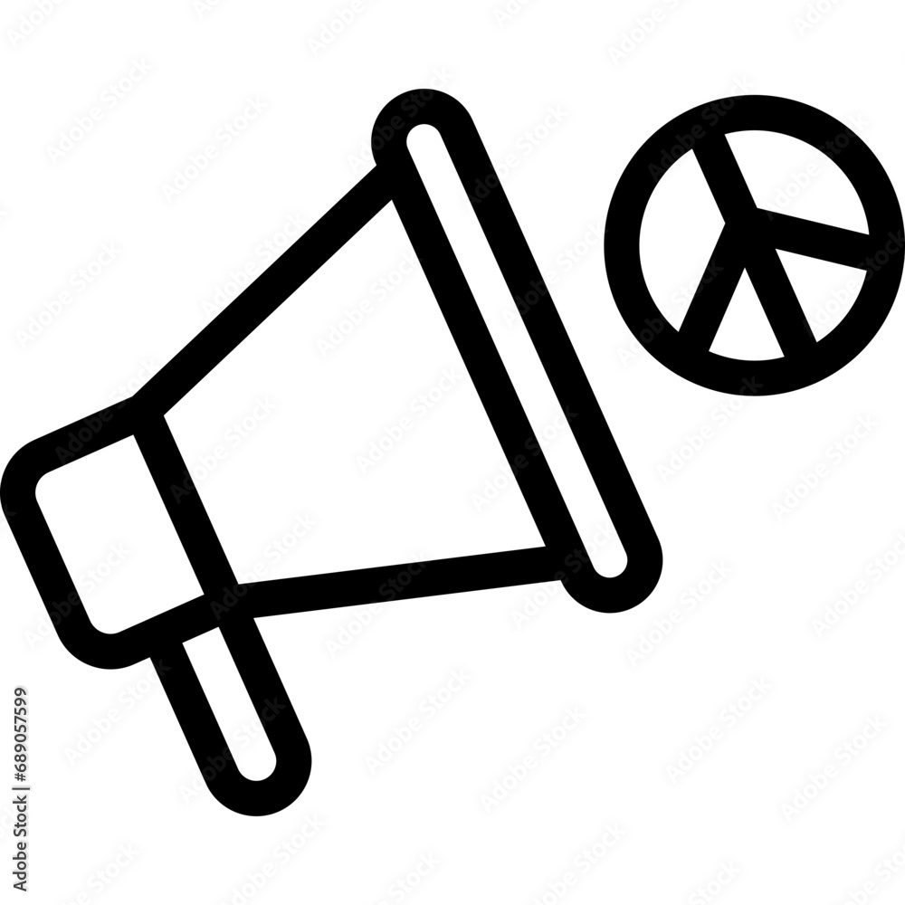 Peace Megaphone icon