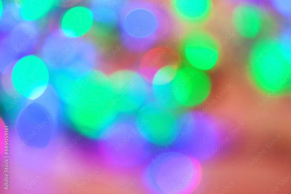 Abstract circular colorful bokeh closeup Abstract circular colorful bokeh closeup
