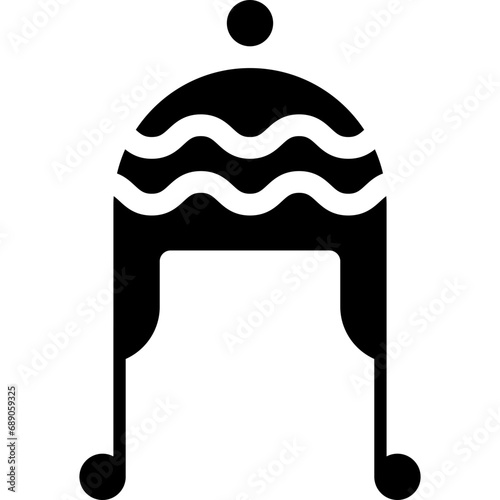 Ear flaps icon