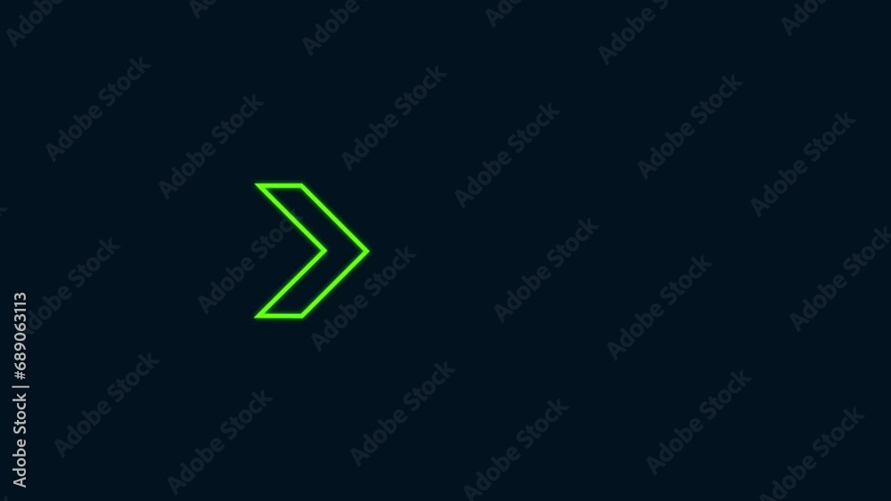 Arrow direction sign on black background, Direction banner Arrow direction sign on black background, Direction banner