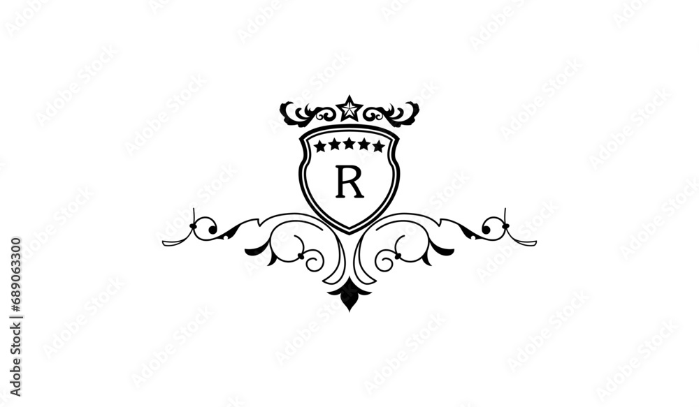 Luxury Card Logo R Luxury Card Logo R