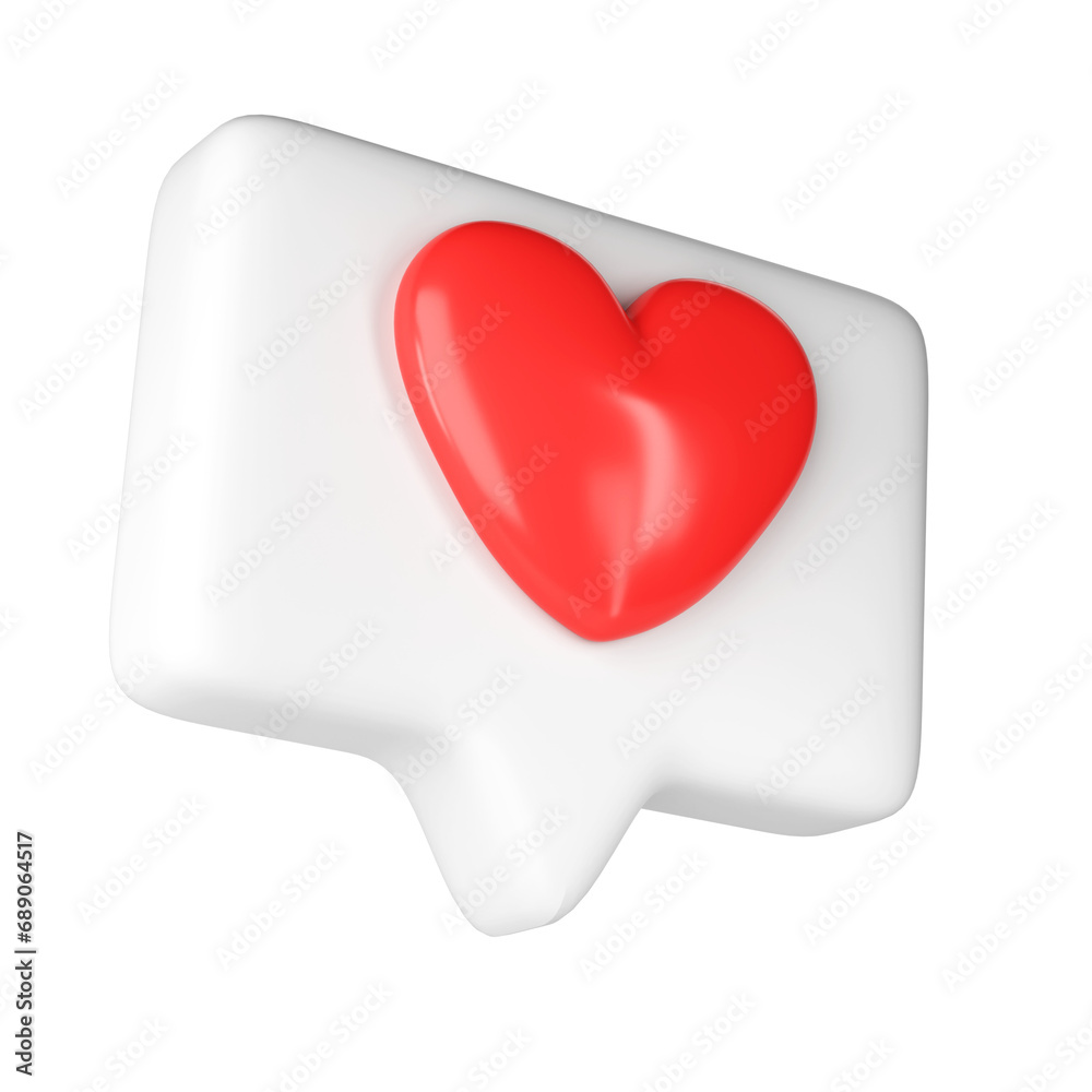 3D social media online platform concept icon, online social communication on application. white frame with heart and love emoji transparent. For Valentine day, Mother day, Women day, wedding 3D social media online platform concept icon, online social communication on application. white frame with heart and love emoji transparent. For Valentine day, Mother day, Women day, wedding