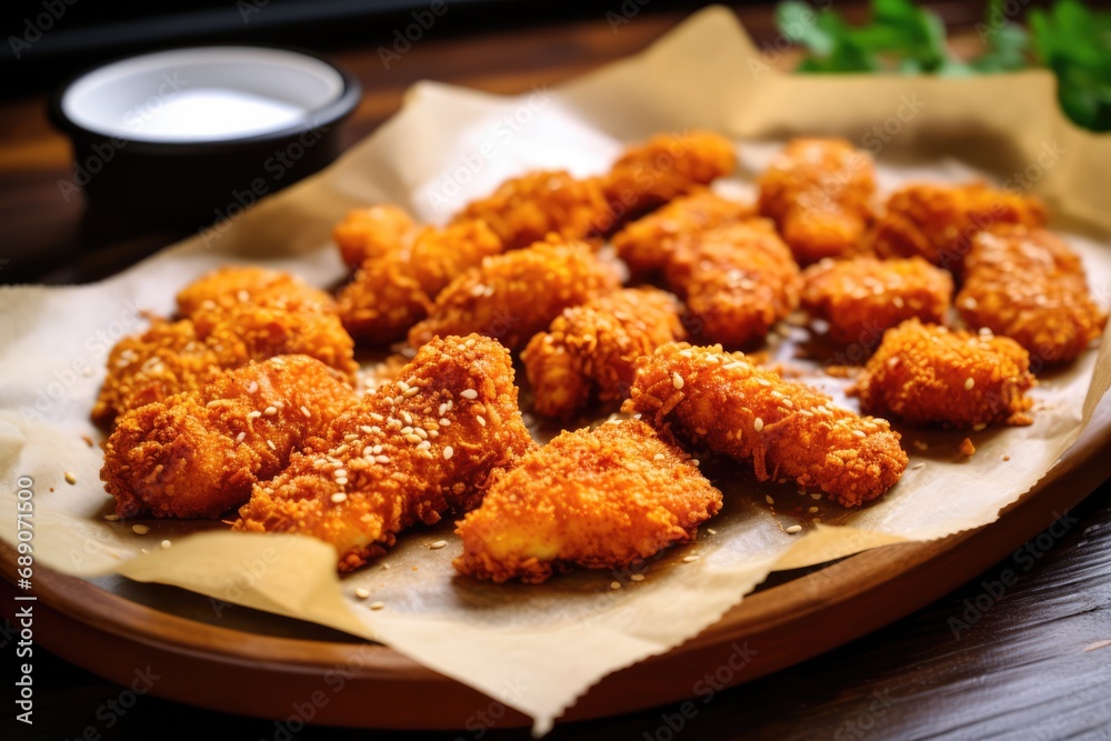 Crispy And Flavorful Popcorn Chicken With Golden Crust Crispy And Flavorful Popcorn Chicken With Golden Crust