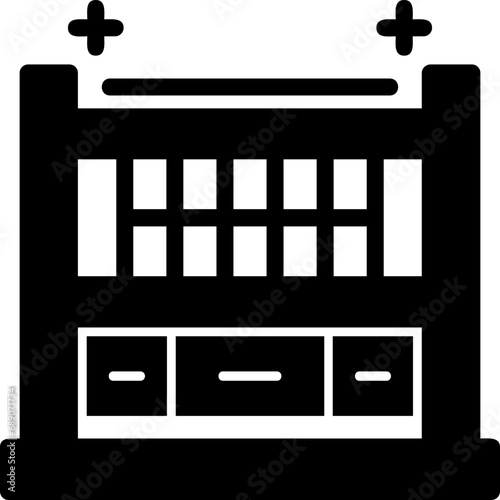 Baby crib Icon