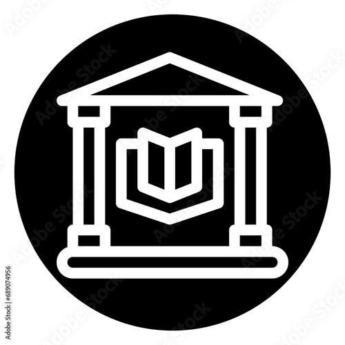 library glyph icon