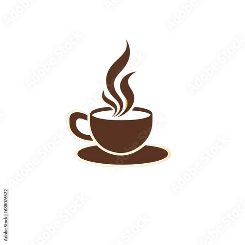 A Refreshing Cup of Coffee on a transparent background PNG