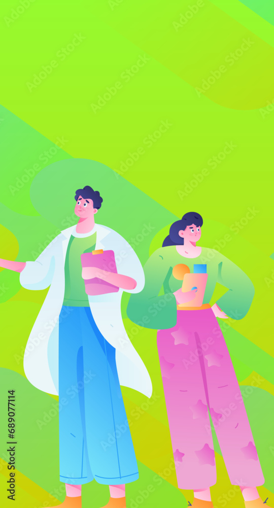 Business People Flat Vector Concept Operation Hand Drawn Illustration
Business People Flat Vector Concept Operation Hand Drawn Illustration