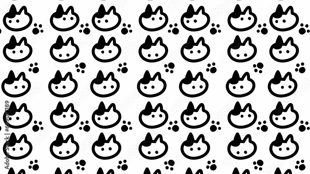 猫とモノクロ 猫とモノクロ