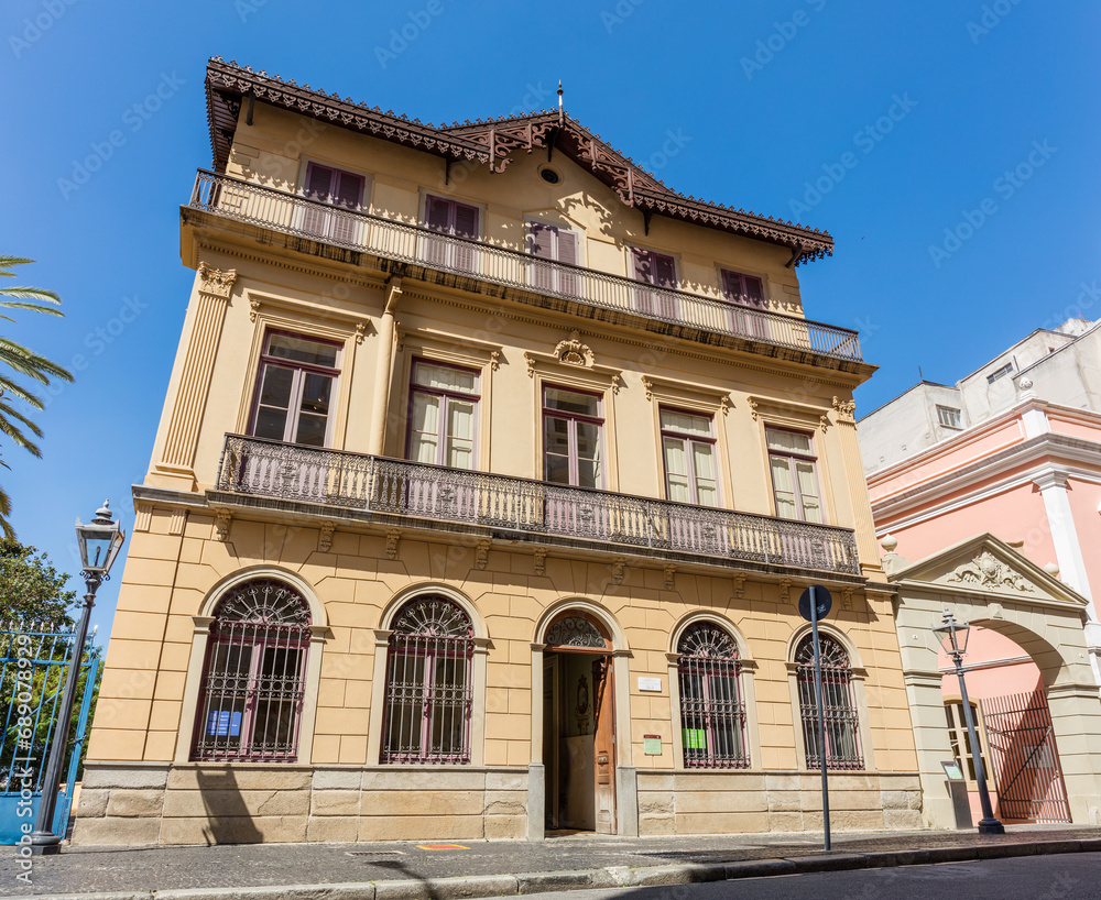 Obraz premium Museum of the City of São Paulo Solar da Marquesa de Santos, Old building from colonial times