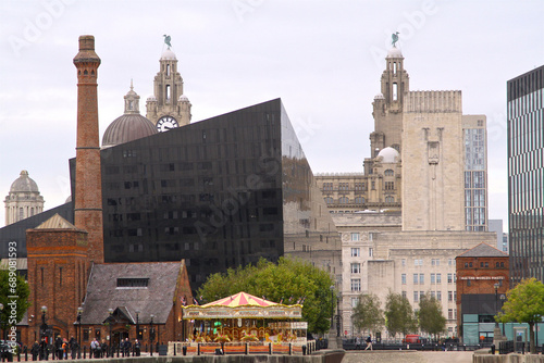 part view of liverpool city centre