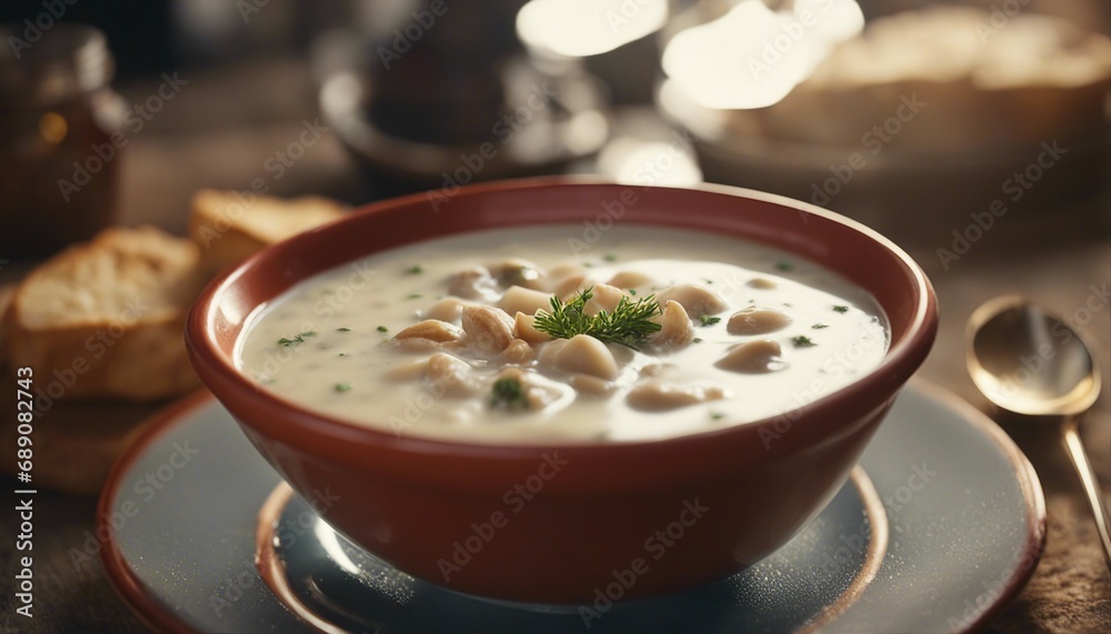 Clam Chowder soup
Clam Chowder soup