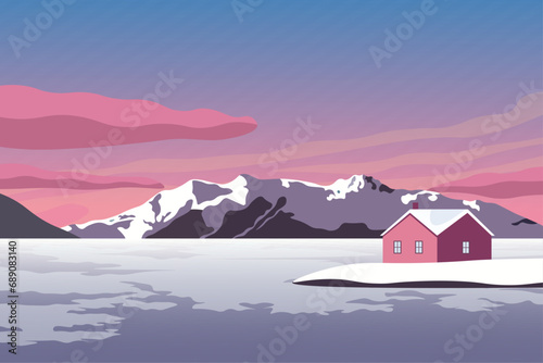 Winter landscape, background, wallpaper, background for website, landing page, winter, happy new year, christmas