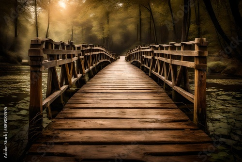 **wooden bridge-