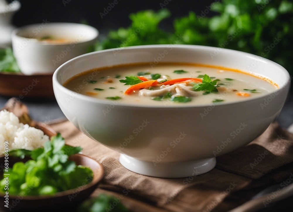 Tom Kha Gai soup


