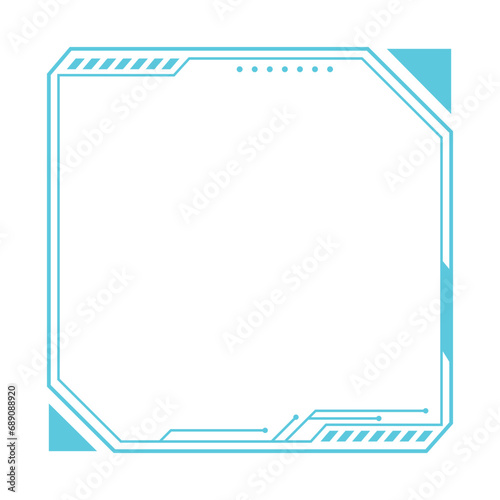 Futuristic Frame Vector