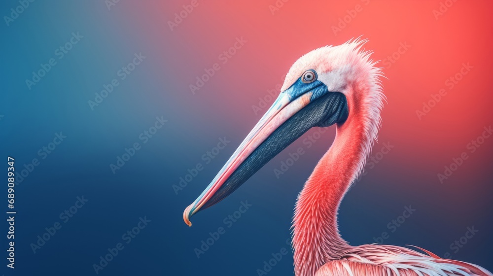 Close Up of a Bird with a Blurry Background Close Up of a Bird with a Blurry Background