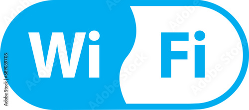 Free wi fi icon. Connection zone wifi vector symbol. Radio waves signal.